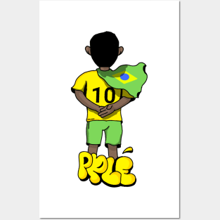 Pele Legends never Die Rip Posters and Art